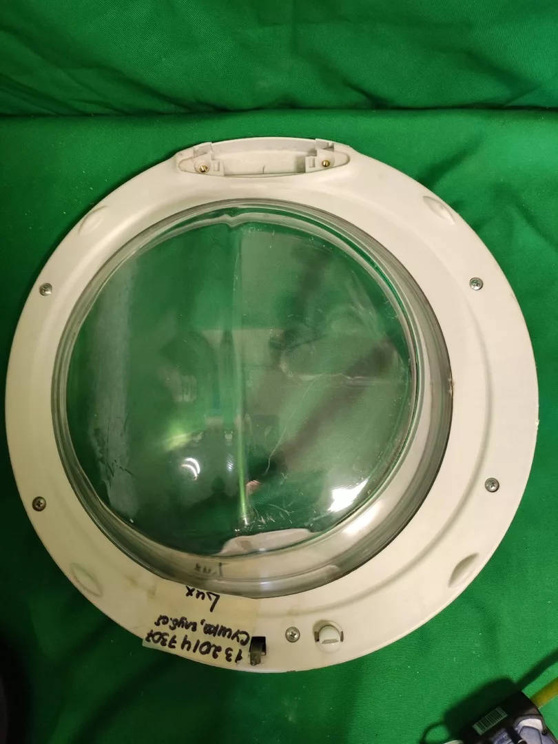 Люк Electrolux 1320147307 глубокое стекло с сушкой в сборе для стиральной машины
