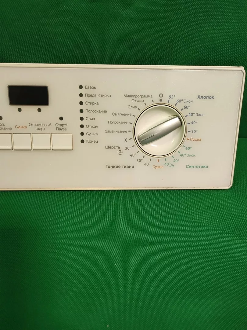 Панель управления ELECTROLUX EWX 1237