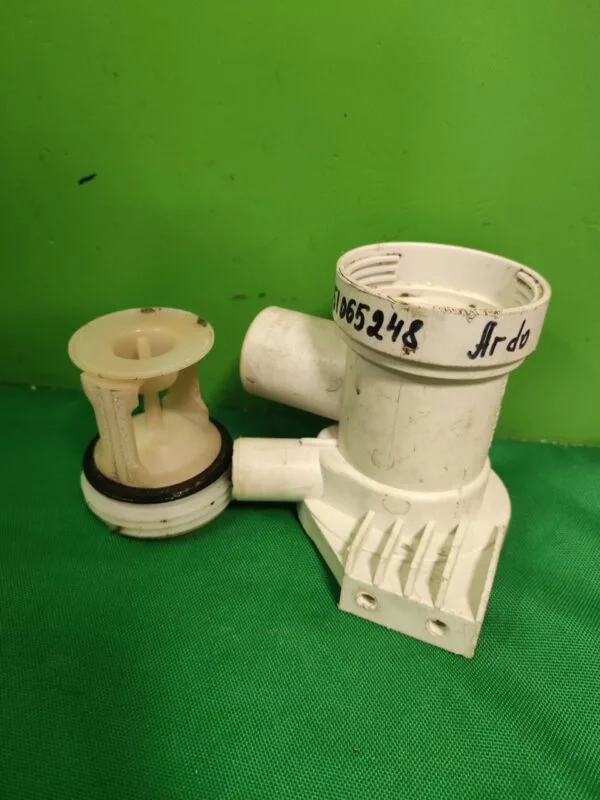 Улитка сливного насоса Ardo 651065248 винт в сборе с фильтром