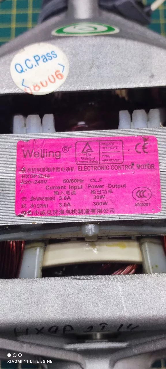 a97d311c-970a-4189-9dd4-aca73e0e504d Двигатель Elenberg Welling HXGP2I.14 -6контактов