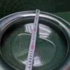 Люк Haier H7620806 серебро с дефектом (потертости обрамления)