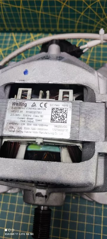 Двигатель Indesit Welling w16003217001-6контактов
