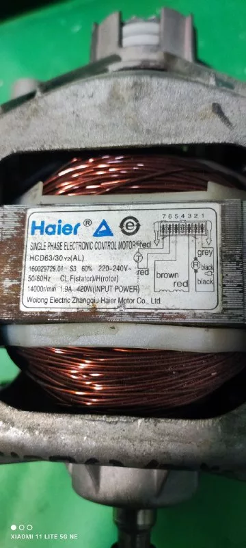 c4274b6d-04a3-4647-821d-c857cd29b945 Двигатель Indesit Haier HCD63-30Y3 -6контактов