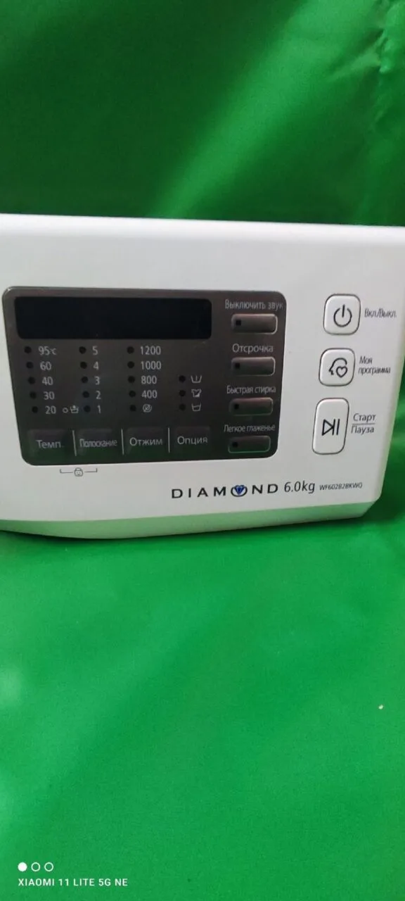Панель управления Samsung WF602B2BKWQ