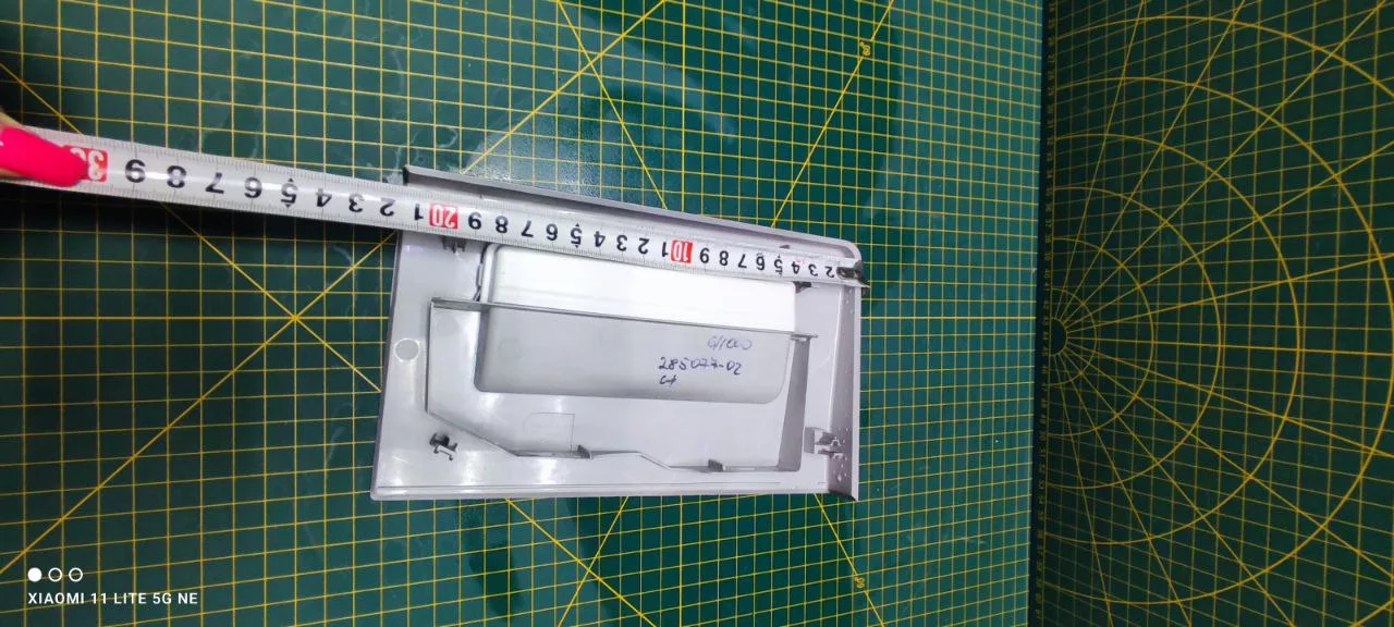 Панель порошкоприемника Beko 285077-02 сер 6/1000