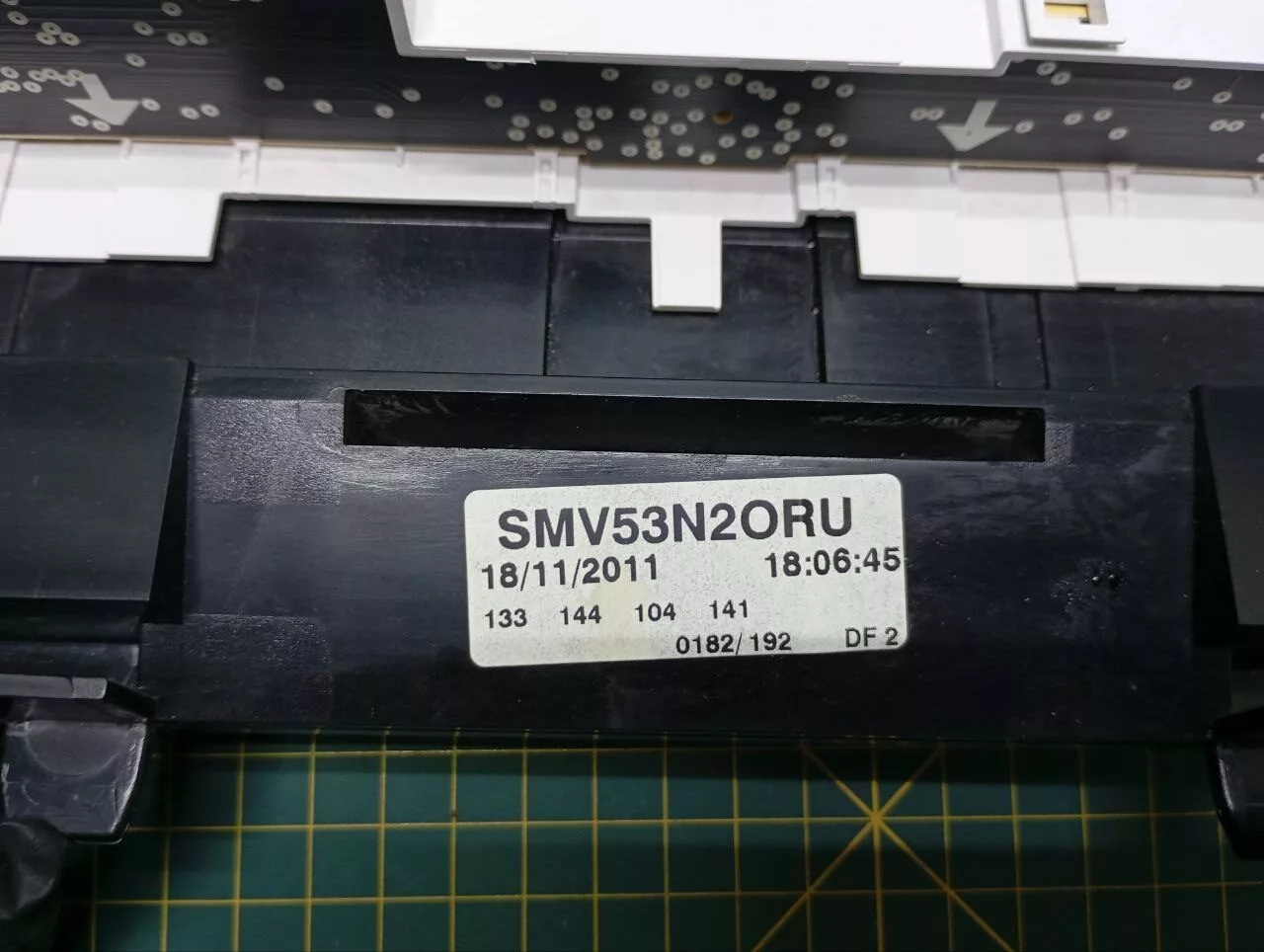 Панель управления Bosch SMV53N2ORU для посудомоечной машины