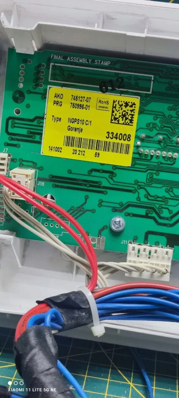 eCI5LgW-Pqg Модуль Gorenje W65Z23A/S