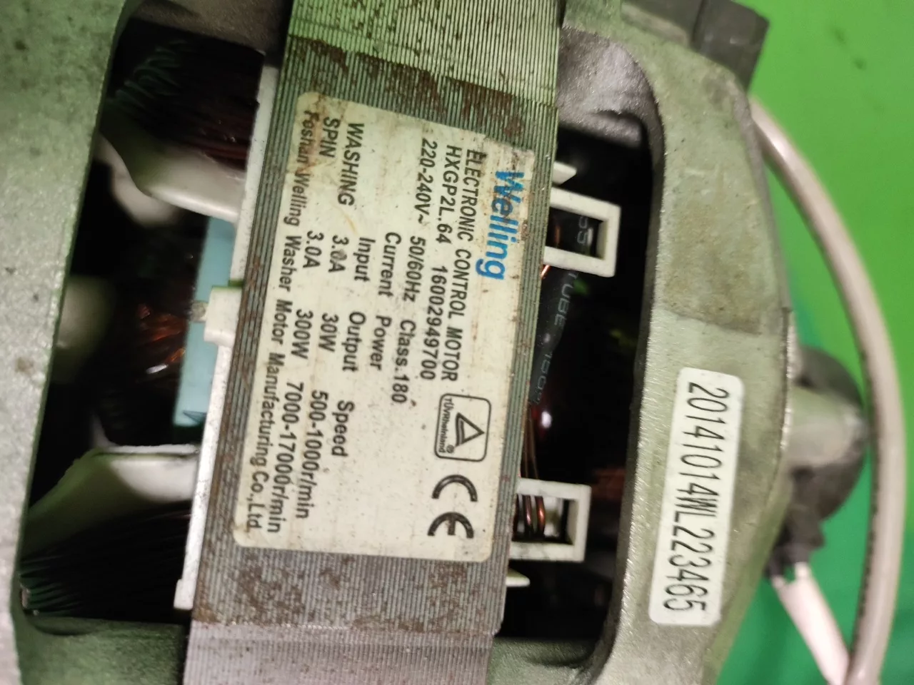 Двигатель Indesit Welling 16002949700 -6 контактов