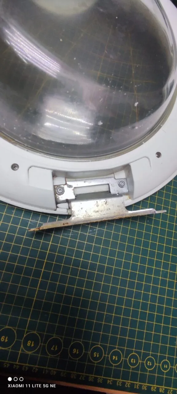 Люк Indesit C00WD104T с двойным стеклом