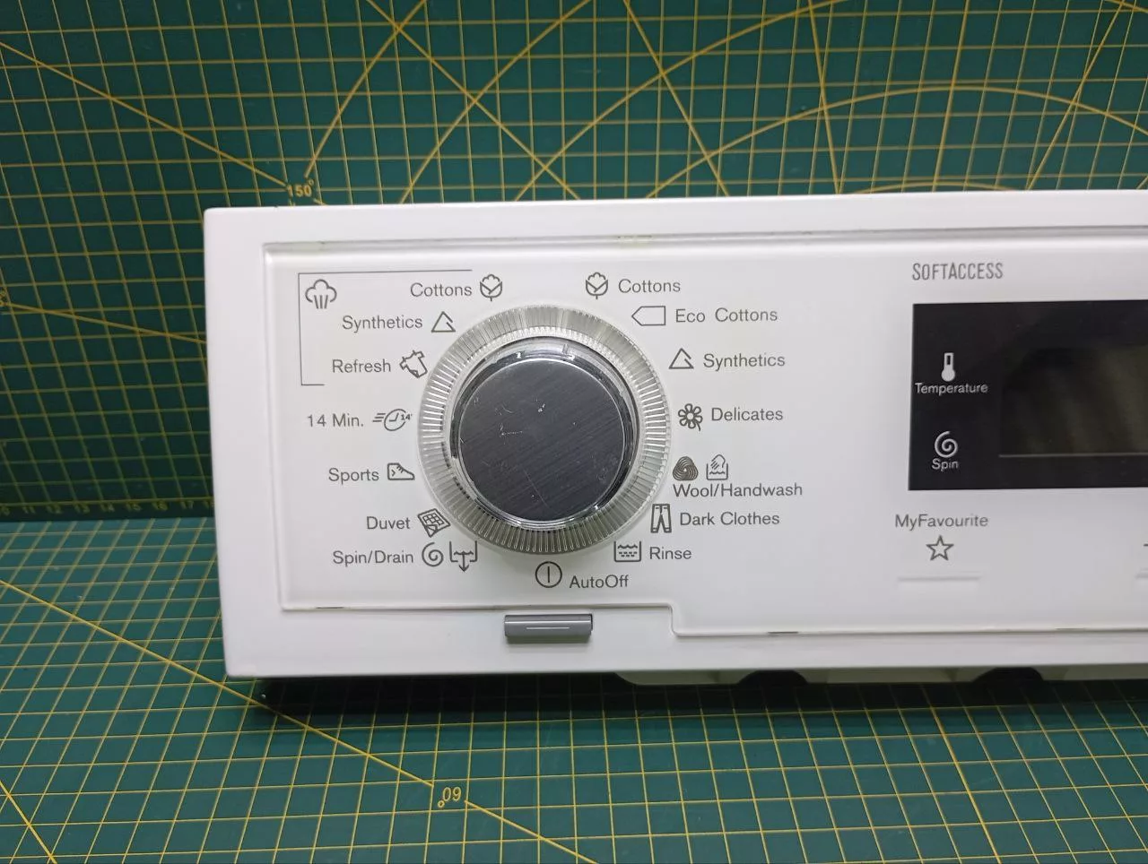 Панель управления Electrolux EWT1378VOW для машин с вертикальной загрузкой