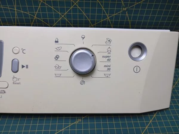 Элементы управления Beko WKD-75100 (кнопки)