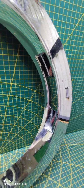 Обрамление внешнее Electrolux 8072236 хром