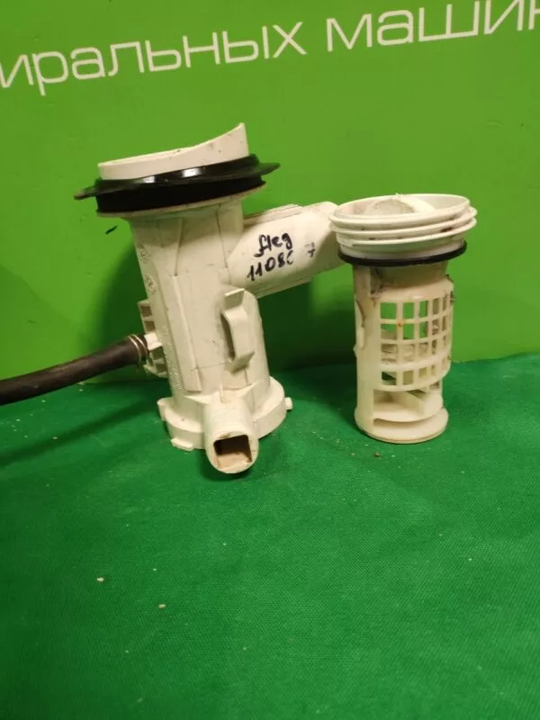 Улитка AEG 1108627 сливного насоса в сборе с фильтром