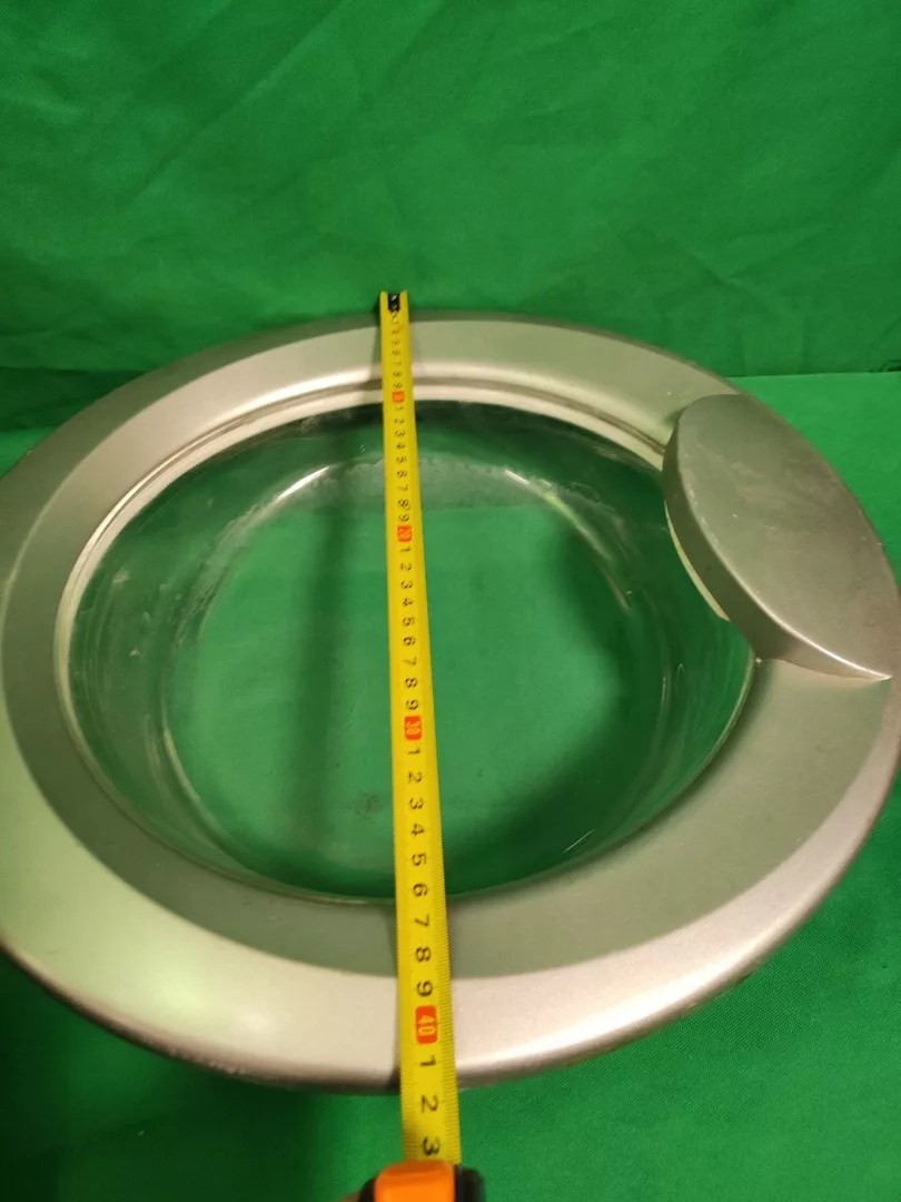 Люк Indesit C00141269 узкий серебр.