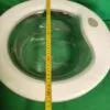 Люк в сборе Candy 41014742 глубокое стекло для стиральных машин