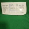 Панель порошкоприемника Indesit 250002851-1-13программ