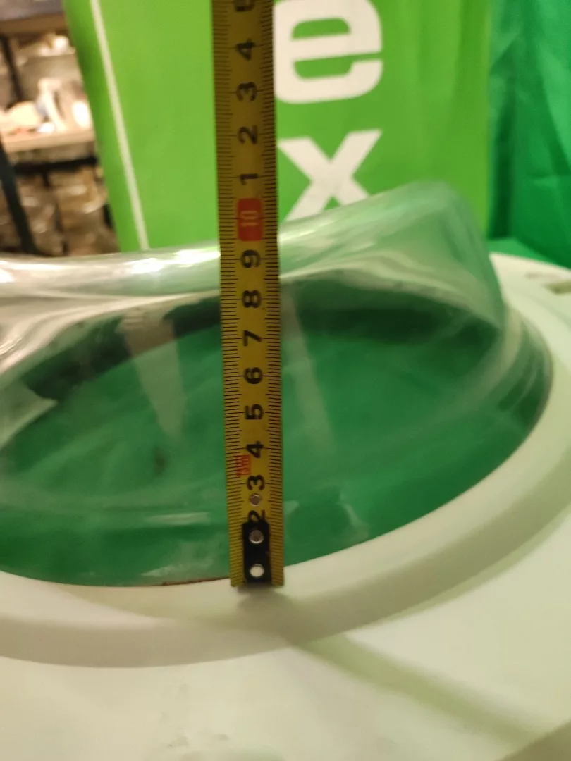 Люк Electrolux 1328289529 белый в сборе для стиральной машины