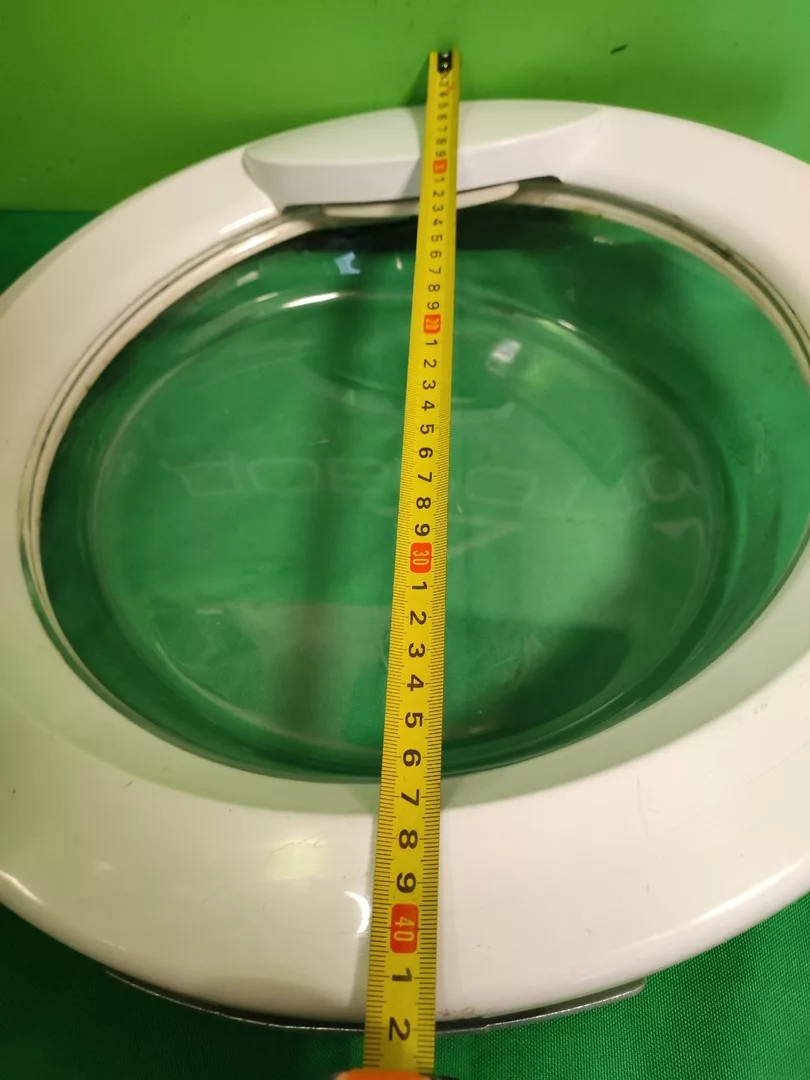 Люк в сборе Indesit C00118007 (узкое стекло) для стиральной машины
