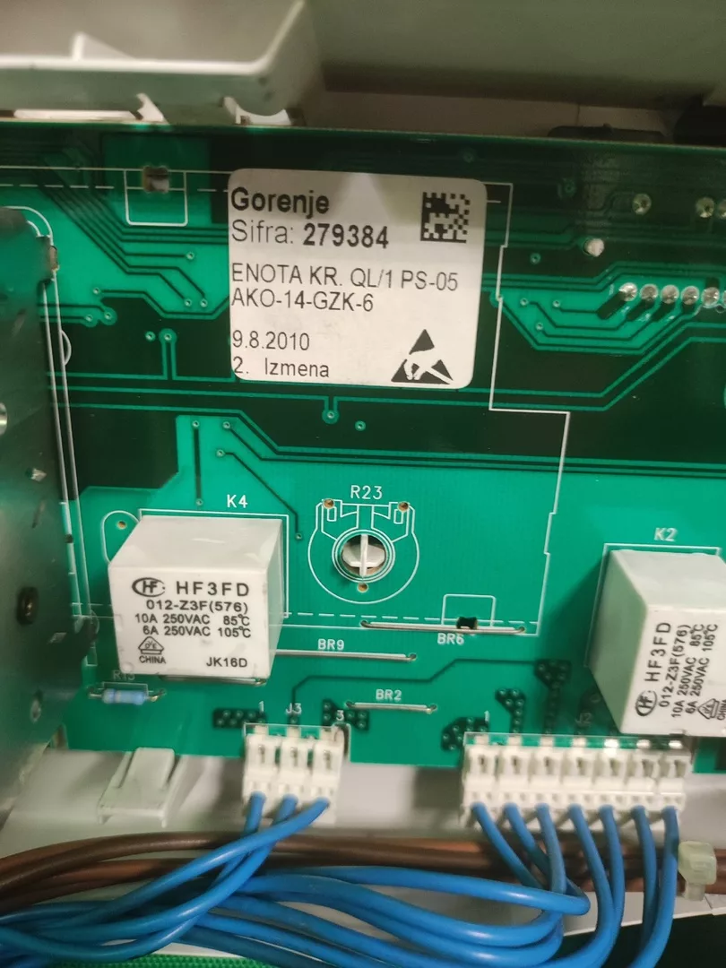 Модуль управления Gorenje WA 6145B