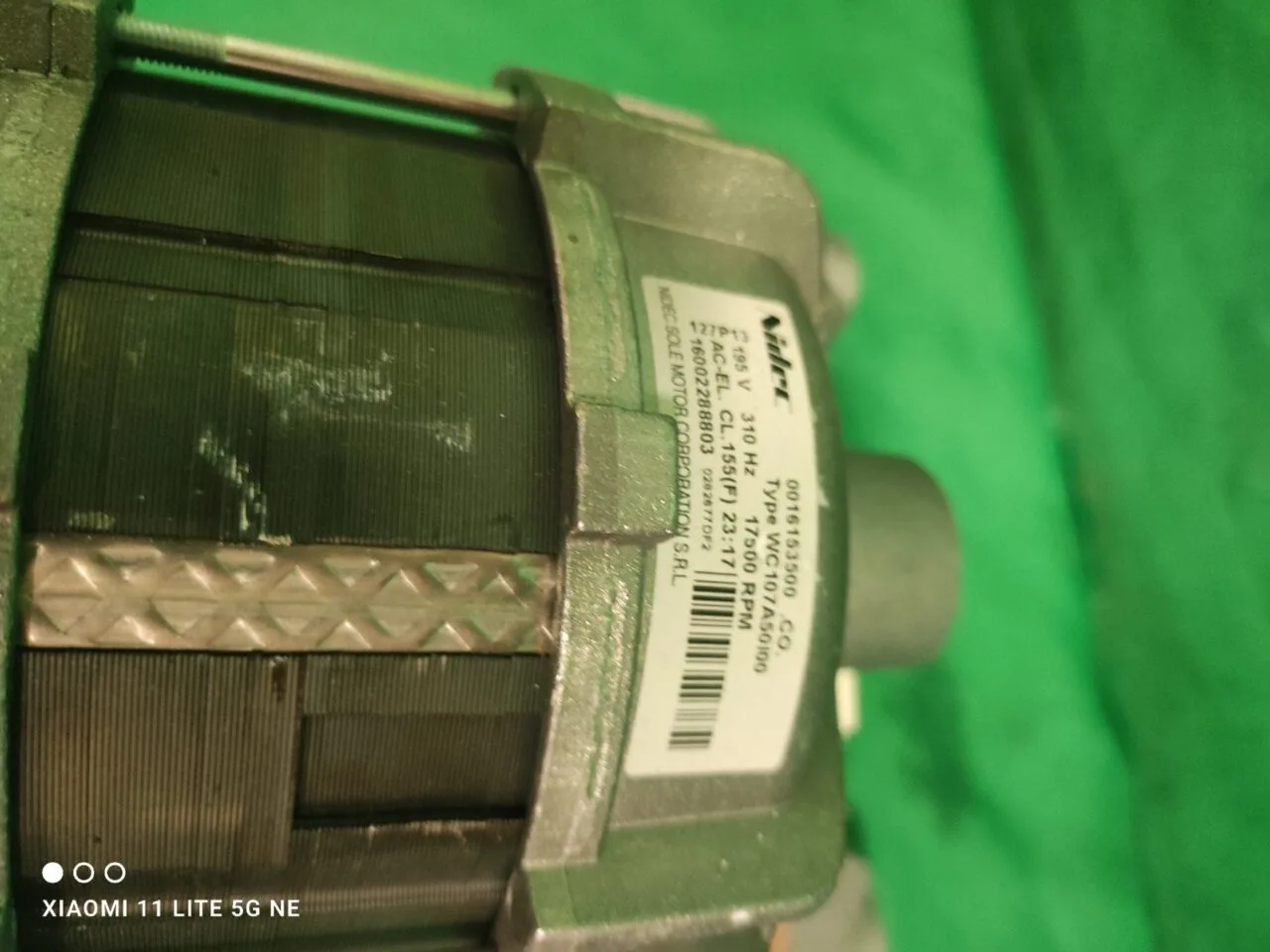Двигатель Indesit Nidec 16002288803 5-Контактов инвертор