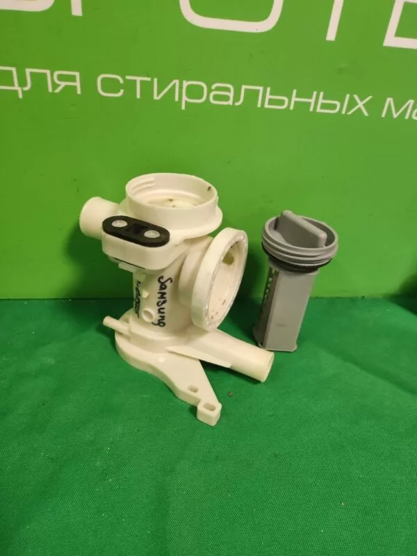 Улитка сливного насоса Samsung DC61-02505a без заглушки в сборе с фильтром