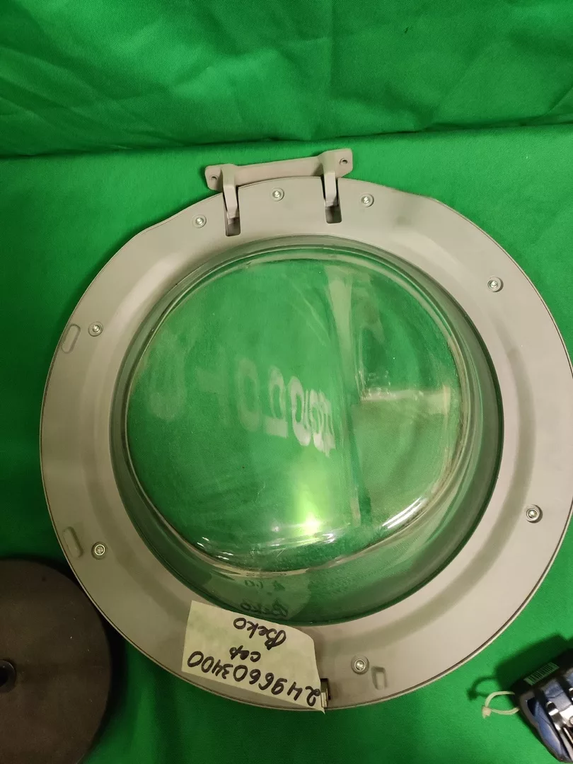Люк в сборе Beko 2496603400 сер 41см