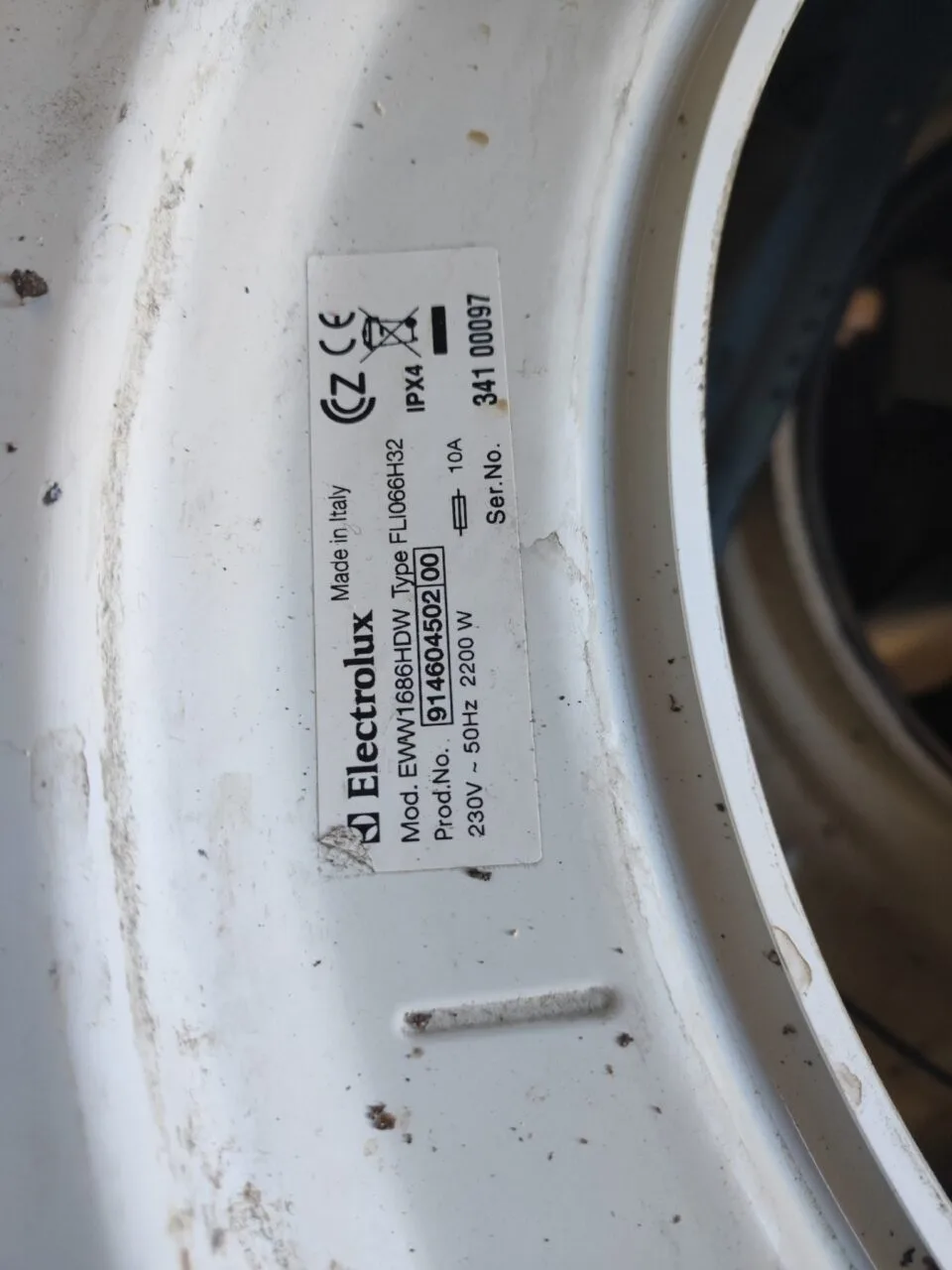 Модуль Electrolux EWW 1686 HDW  с инвертором