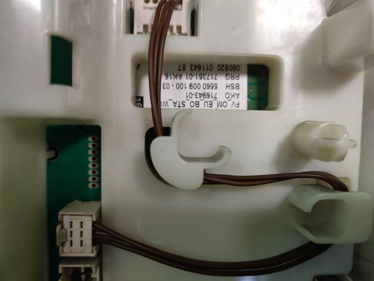Модуль управления Bosch EPW65530 для стиральной машины
