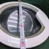 Люк	Indesit C00270559 сер обр двойное стекло (стиральная машина с сушкой)