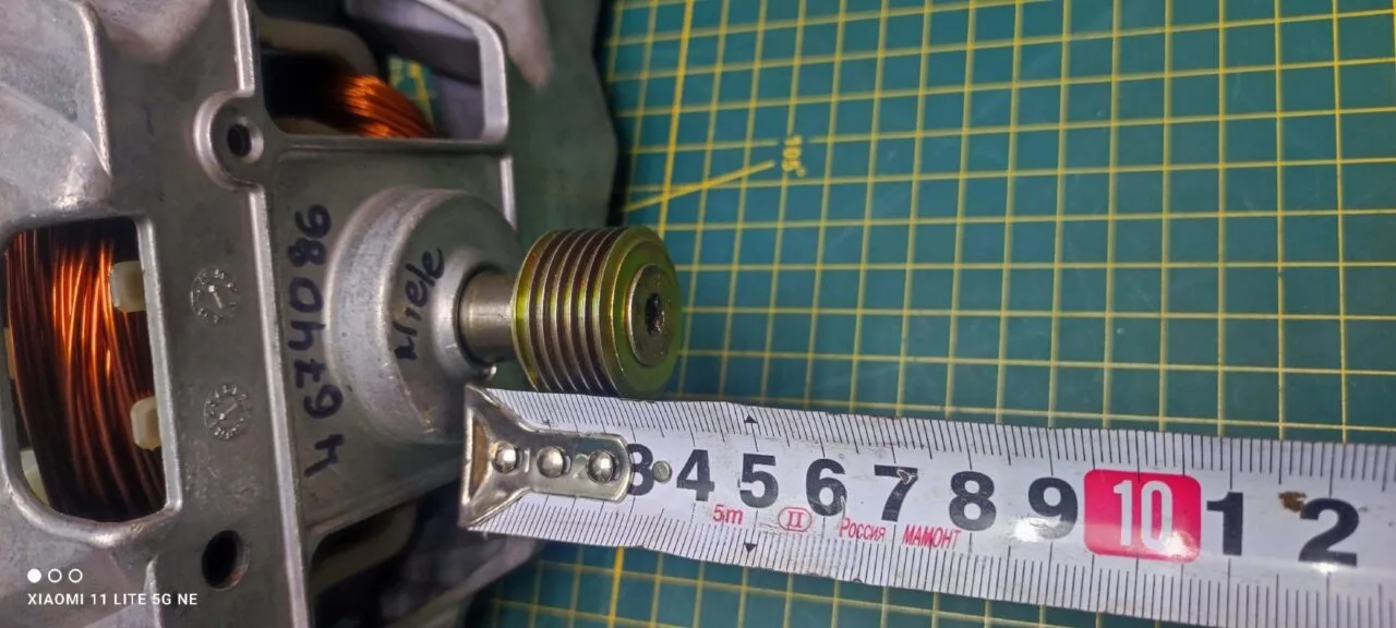osBHjq5FLd0 Двигатель Miele 4674086 10 контактов