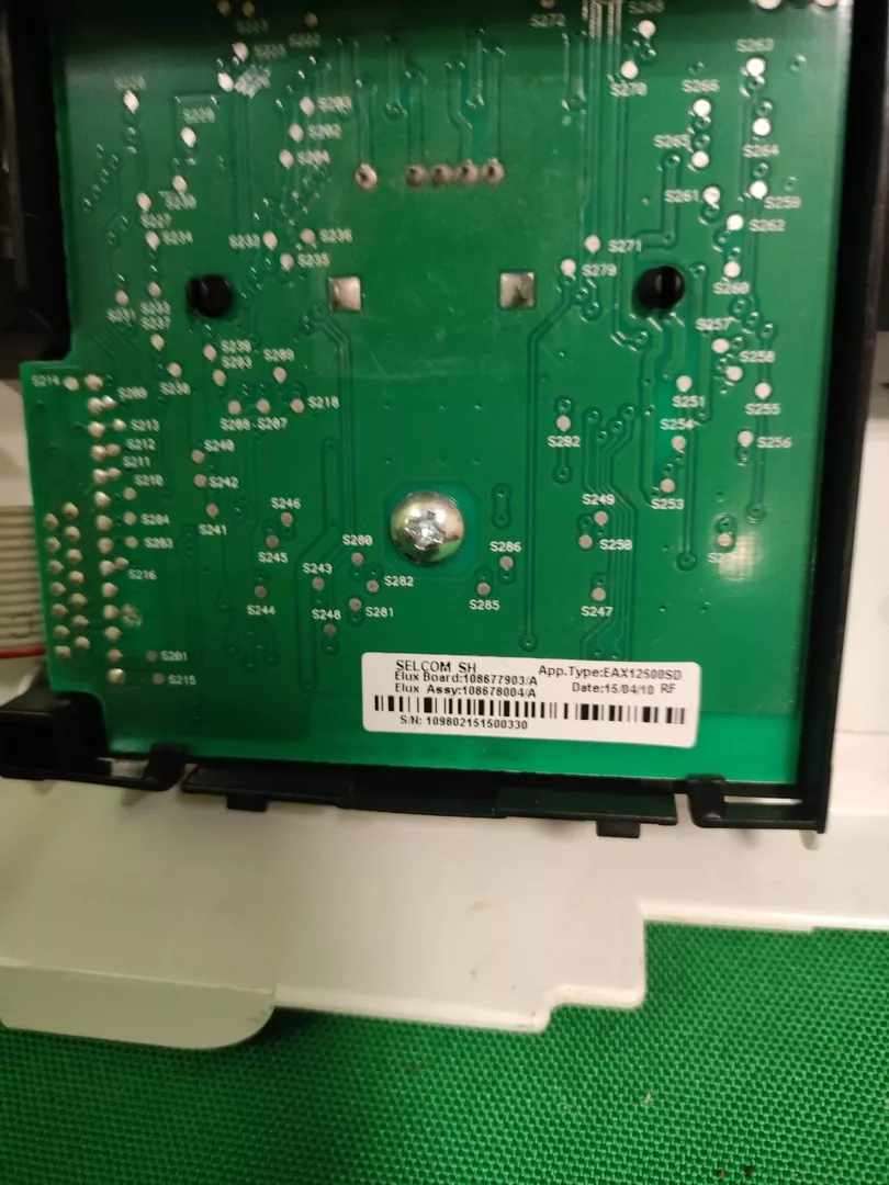 Панель управления Electrolux EWT 1377VOW для стиральной машины (Вертикальная загрузка)