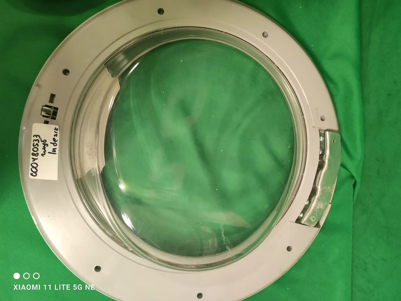 Люк Indesit C00480533 Глубокий 48см Серый 11см
