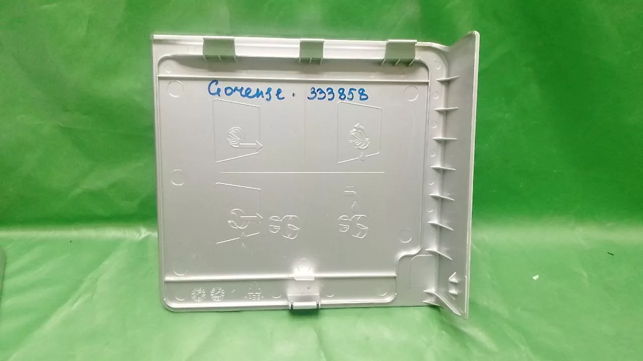 Панель сливного фильтра Gorenje 333858 серебро