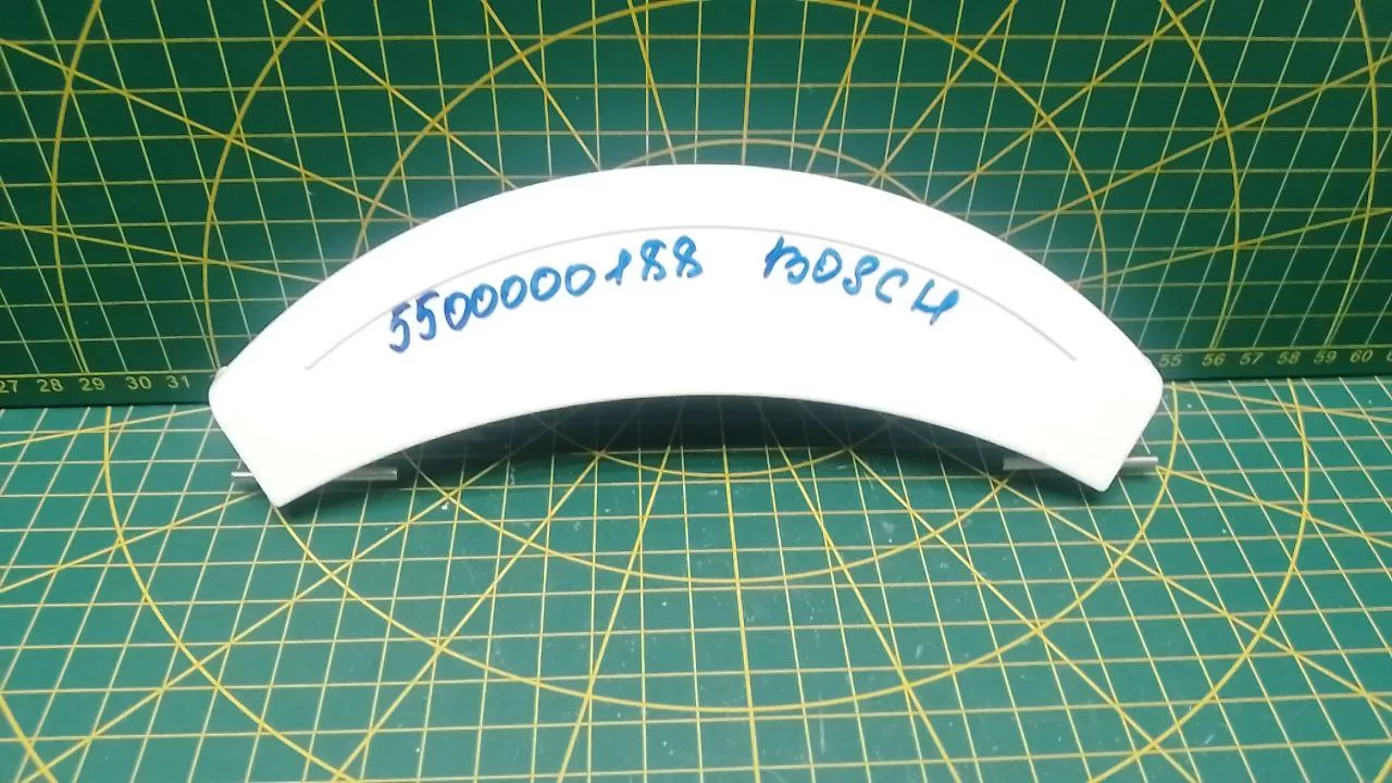 Ручка люка Bosch 5500000188-187-280 бел. к стиральной машине