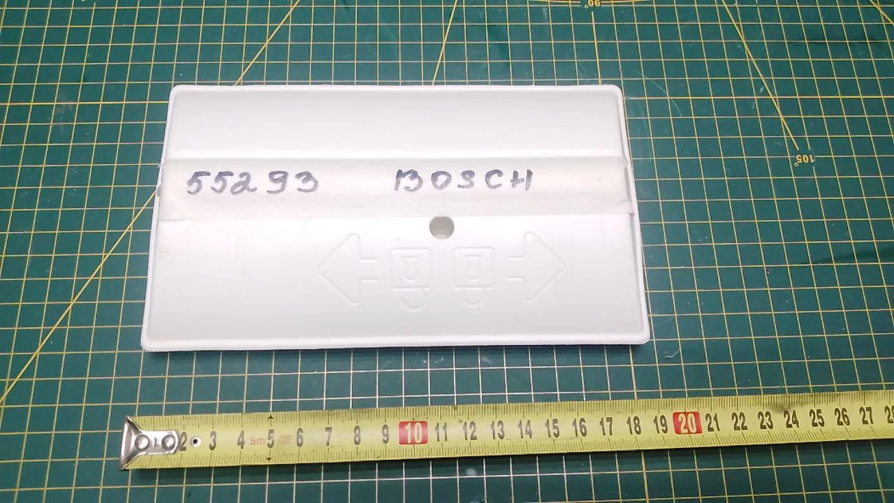Ребро барабана с грузом Bosch 55293 к вертикальной стиральной машине
