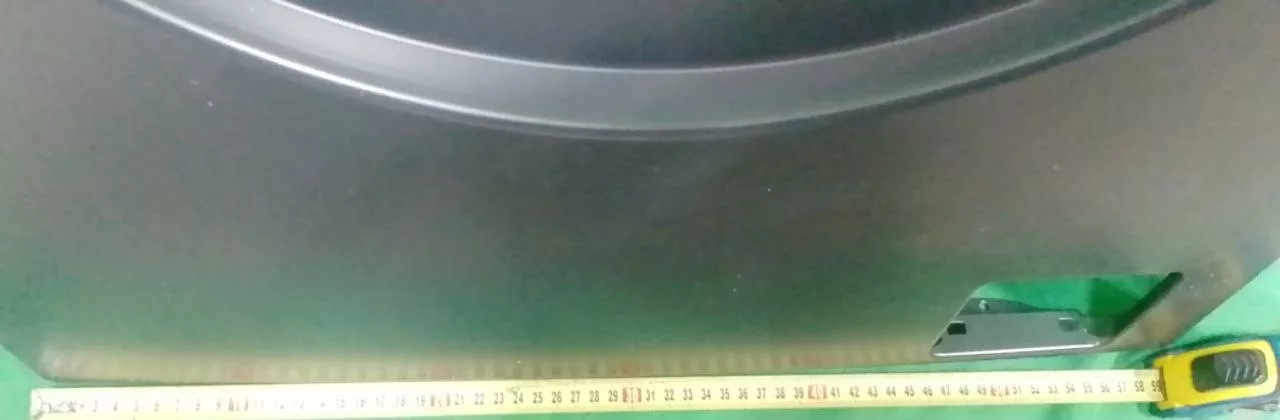 Передняя панель корпуса Beko 2851420100 (чёрная) к стиральной машине