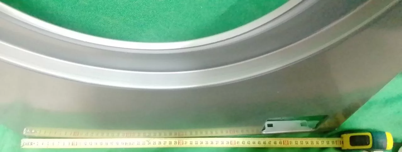 Передняя панель корпуса Beko 2851420100 (серебро) к стиральной машине