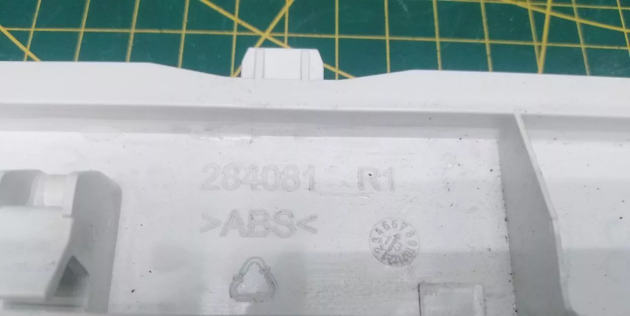 Верхняя панель корпуса Beko 2418300100, 284081 к стиральной машине