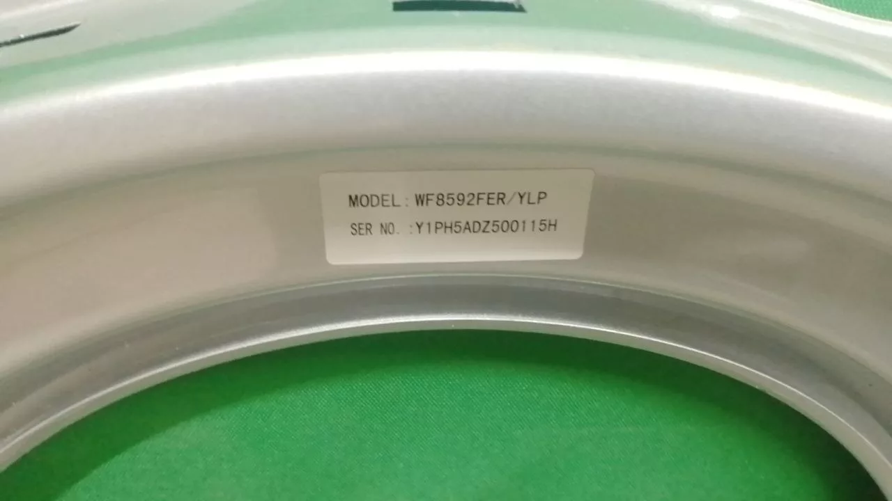 Передняя панель корпуса Samsung DC97-15783F к стиральной машине
