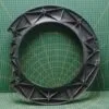 Обрамление внешнее Bosch,Siemens 9000807597 черн к стиральной машине