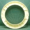 Обрамление внешнее Samsung DC63-00923F (жёлтое) к стиральной машине
