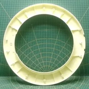 Обрамление внешнее Samsung DC63-00923F (жёлтое) к стиральной машине