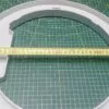 Обрамление внешнее Samsung DC63-00748A (серебро) к стиральной машине
