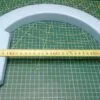 Обрамление внешнее Samsung DC63-00055A (голубое) к стиральной машине