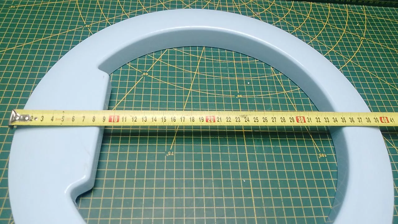Обрамление внешнее Samsung DC63-00055A (голубое) к стиральной машине