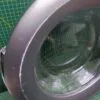Люк Haier H7620806 серебро с дефектом (потертости обрамления)