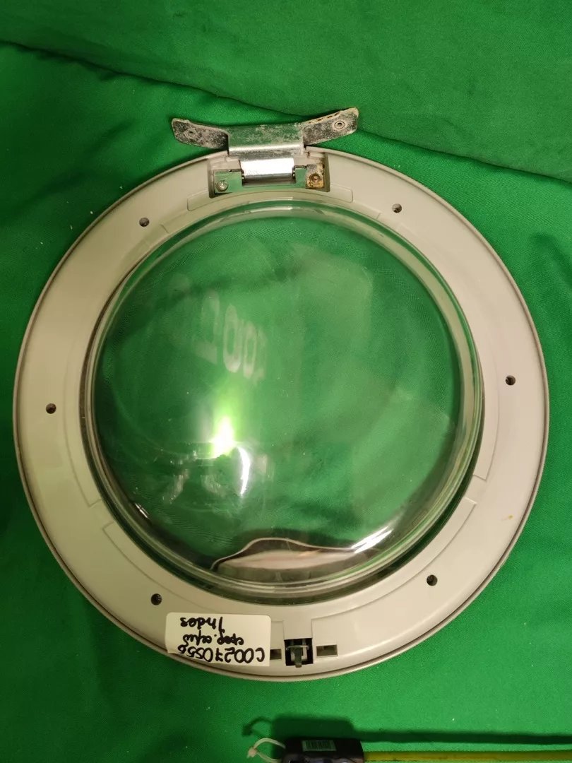 Люк Indesit C 00270556 серый,среднее стекло