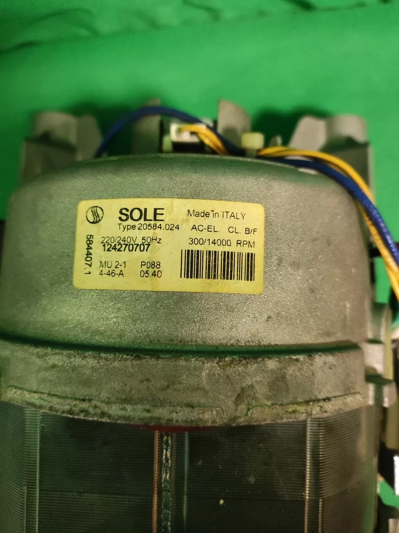 Двигатель Electrolux 124270707 Sole -9 контактов