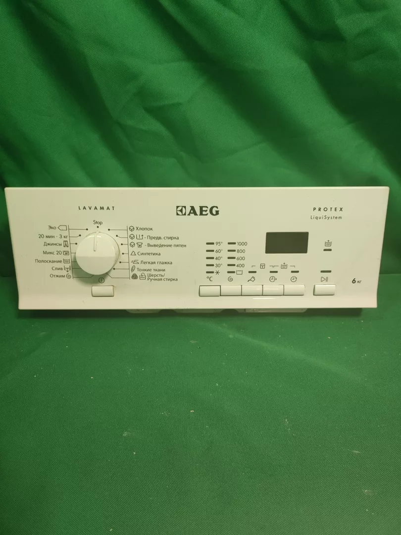 Панель управления AEG L56106TL для вертикальной стиральной машины