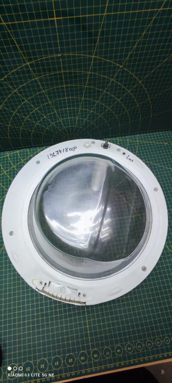 Люк Electrolux 1327418 сер с двойным стеклом